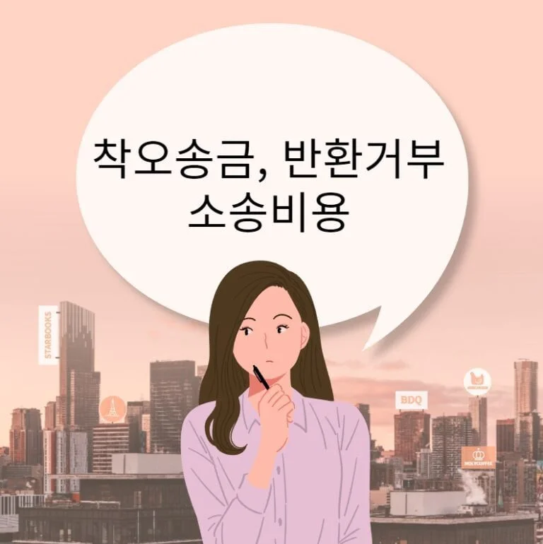착오송금 반환거부 소송비용