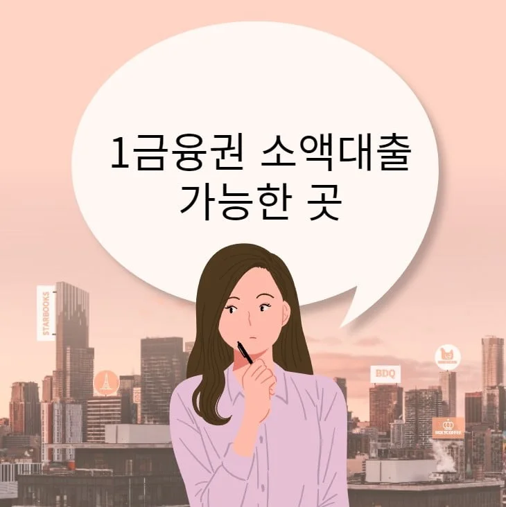 1금융권 소액대출