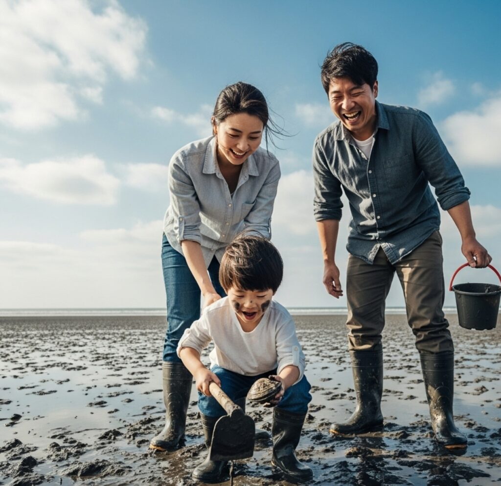 스마트폰 대신 호미를 우리 가족 첫 갯벌체험 하는곳 탐방기