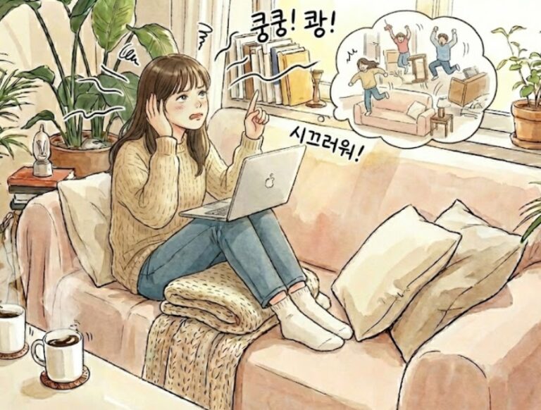 층간소음 항의 쪽지 기분 안 나쁘게 쓰는 법 및 대처 경험