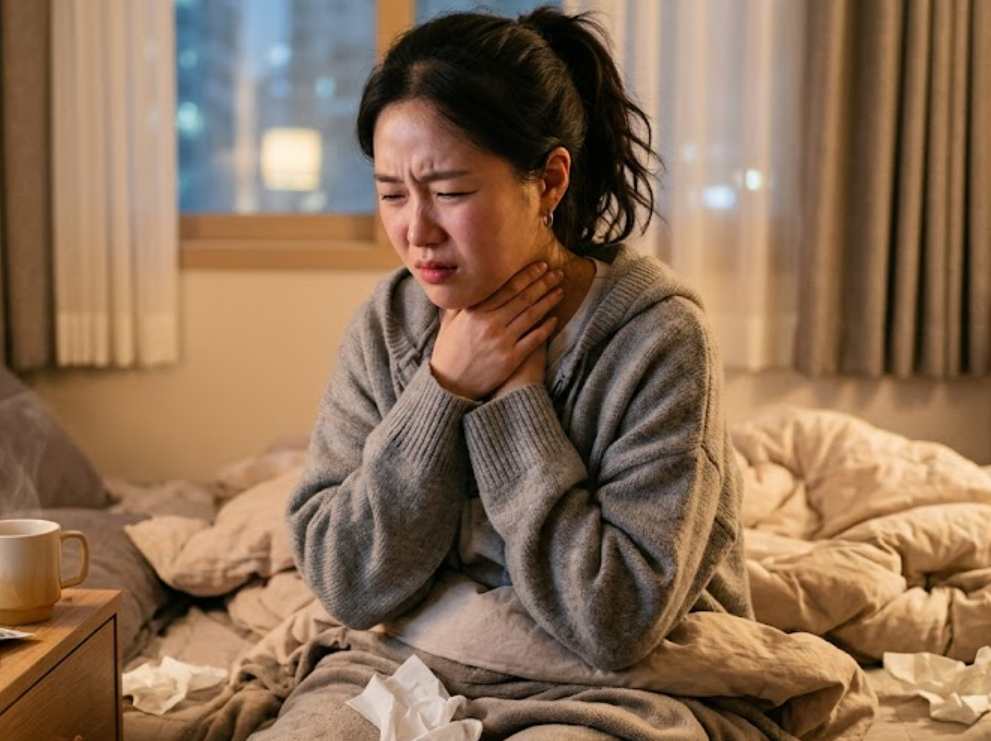 가래낀 느낌 드는 원인 상식과 질환의 경계선